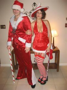 Pimp Santa & Mrs Santa Ho